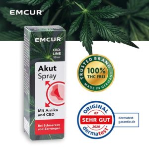 EMCUR CBD Akut Spray mit Arnika