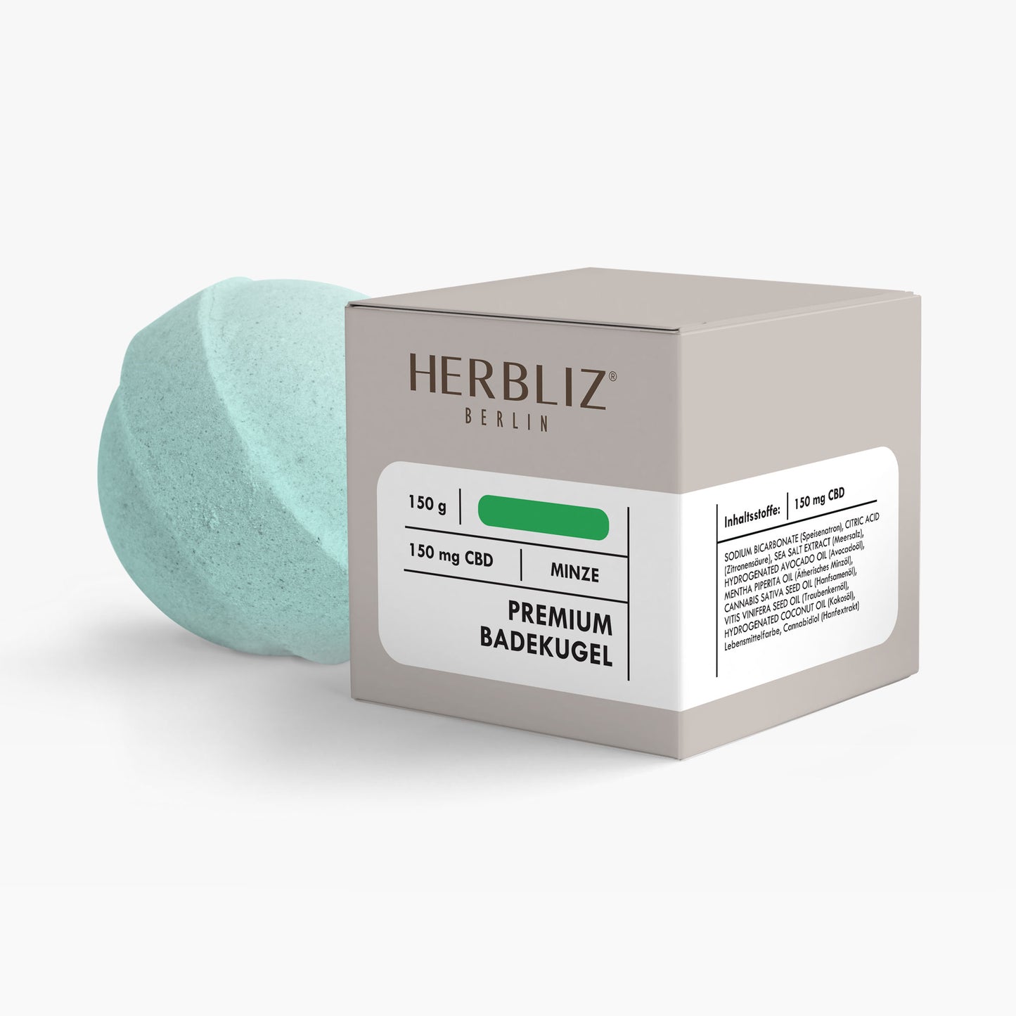 HERBLIZ CBD Premium Badekugel