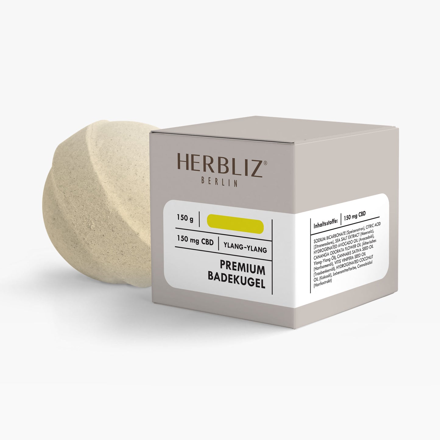 HERBLIZ CBD Premium Badekugel