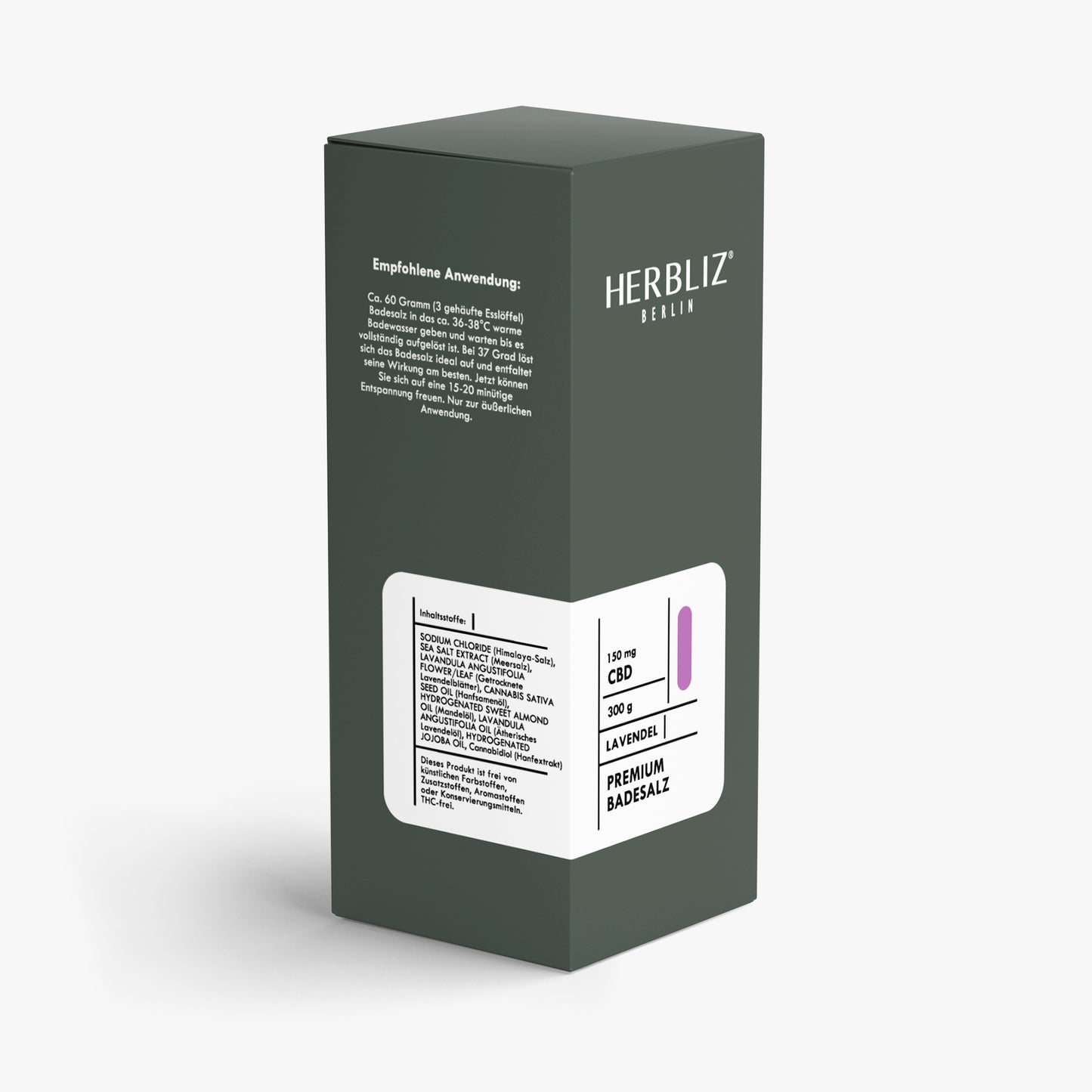 HERBLIZ CBD Premium Badesalz
